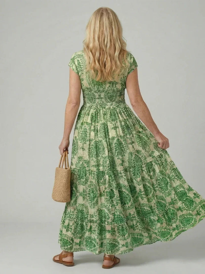 Melior | Printed Flow Maxi Dress