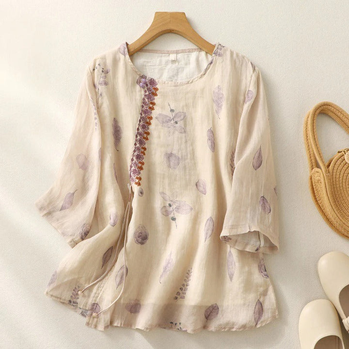 Noy™ | Easygoing Floral Blouse