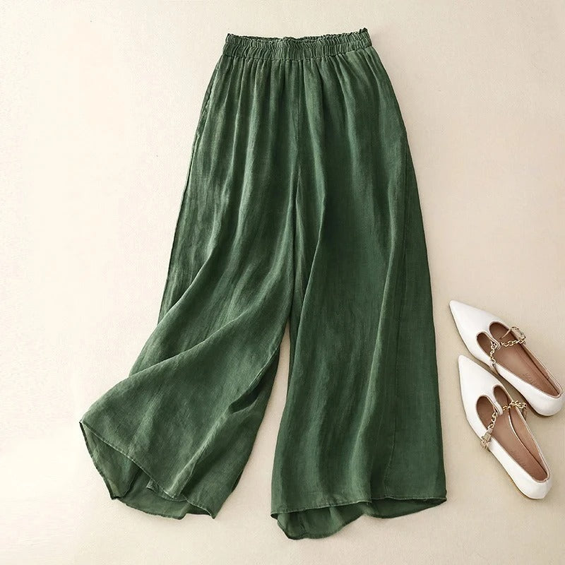 Nicole™ | Chic Relaxed Fit Waistband Trousers