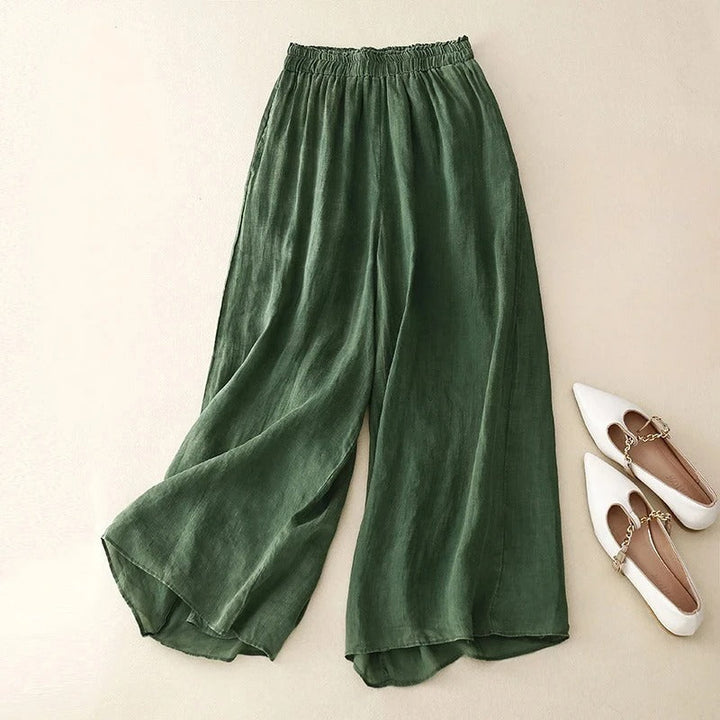 Nicole™ | Chic Relaxed Fit Waistband Trousers
