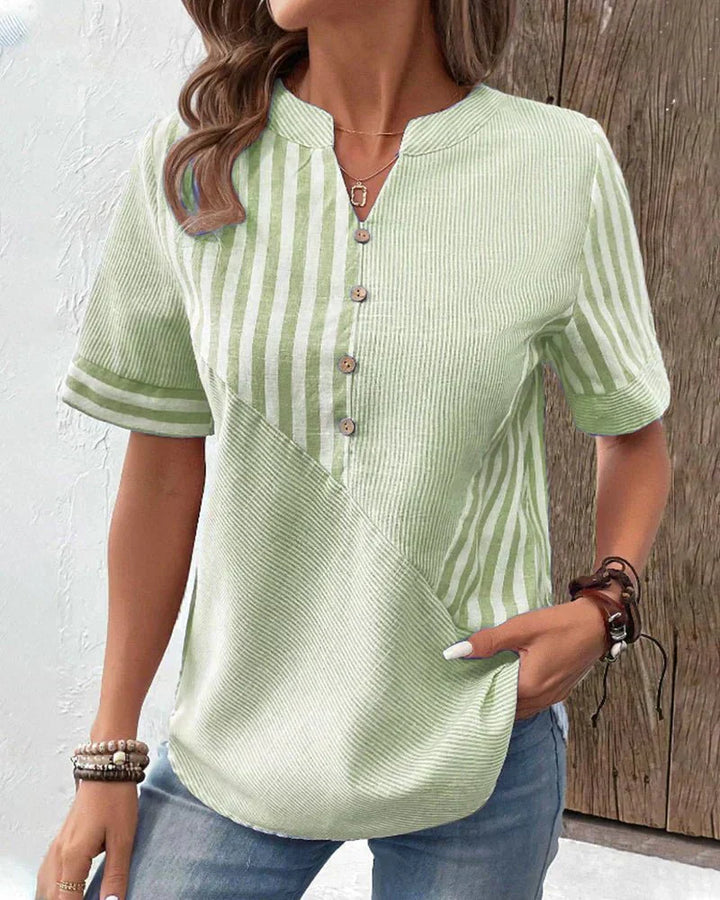 Monroe™ | Cozy Striped Top