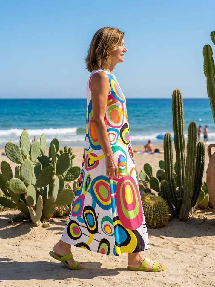 Calira | Playful Flow Maxi Dress