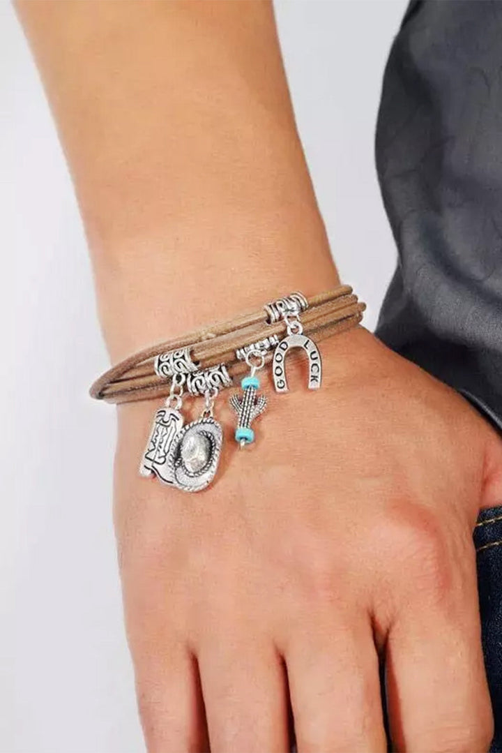 Sereno™ | Multi-Layered Good Luck Cactus Bracelet