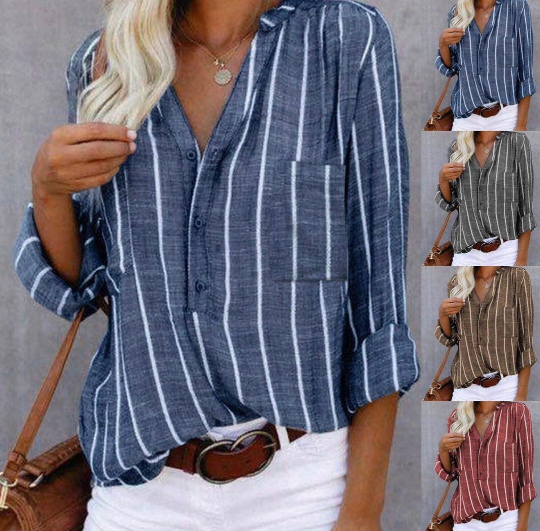 Candace™ | Striped Everyday Blouse