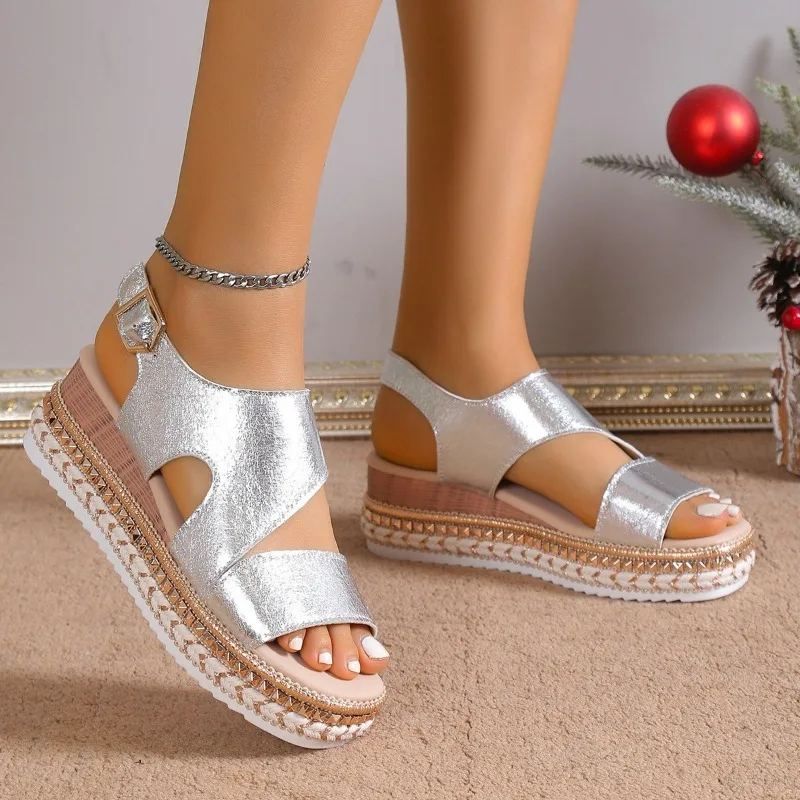 Karen™ | Chic Glam Platform Sandals