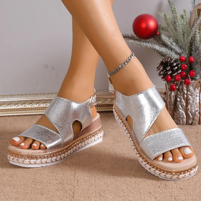 Karen™ | Chic Glam Platform Sandals