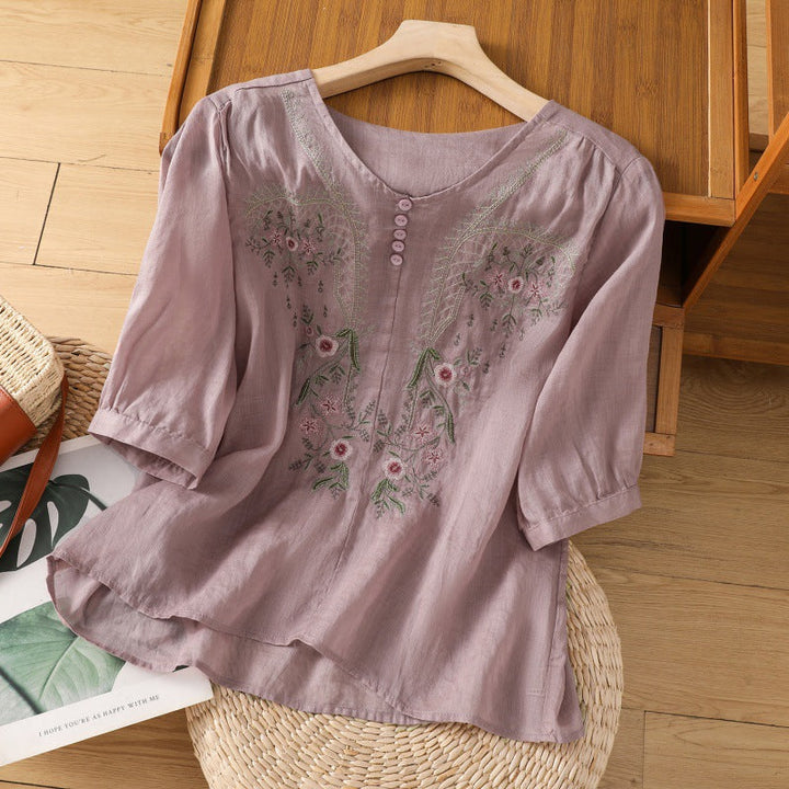 Tamsina™ | Easygoing Floral Blouse