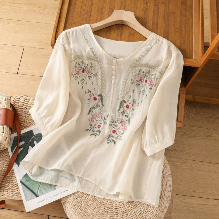 Tamsina™ | Easygoing Floral Blouse
