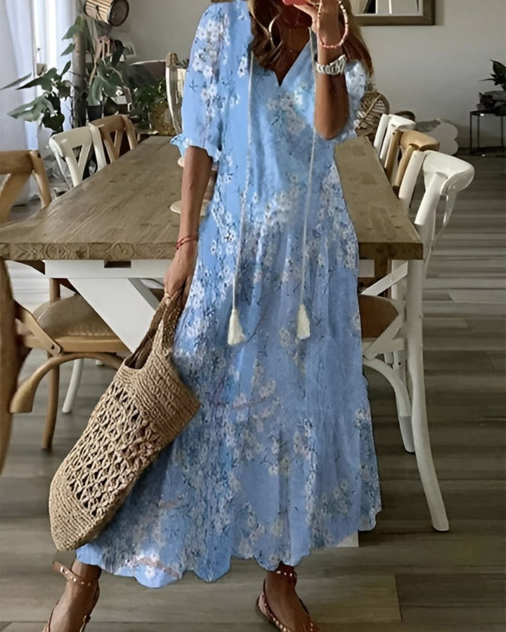 Celina™ | Bohemian Enchantment Wrap Dress