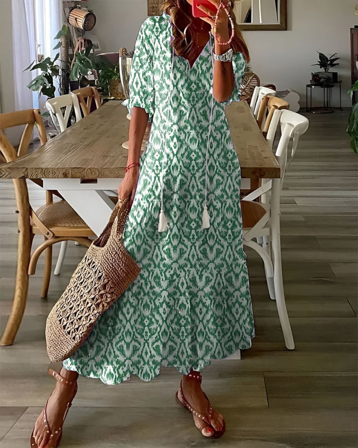 Celina™ | Bohemian Enchantment Wrap Dress
