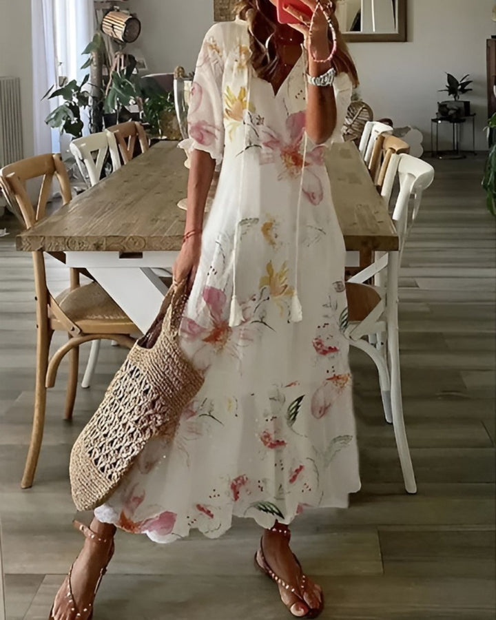 Celina™ | Bohemian Enchantment Wrap Dress