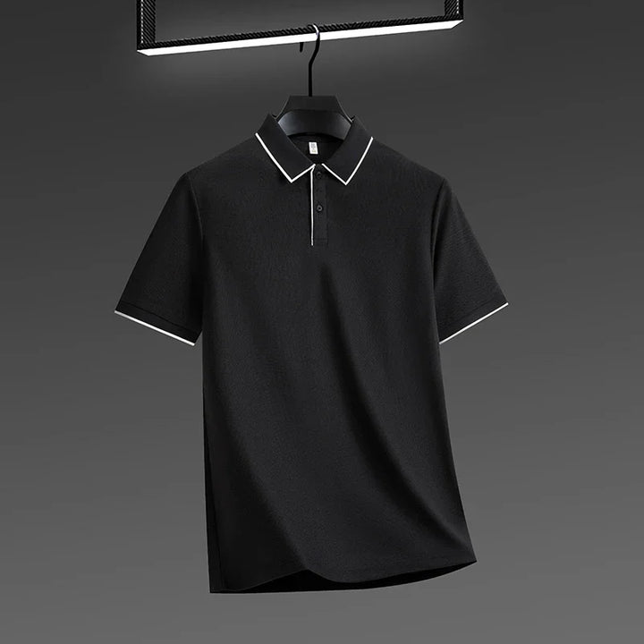 Derek Casual Knit Polo Shirt