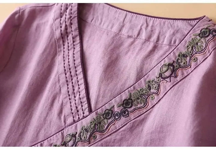 Lotus™ | Easygoing Patterned Breeze Blouse