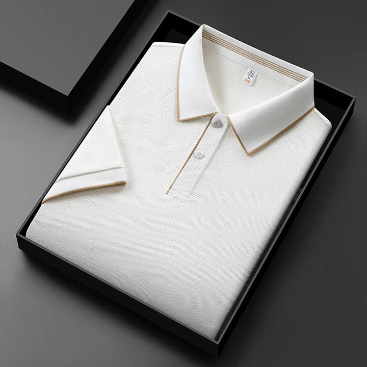 Derek Casual Knit Polo Shirt