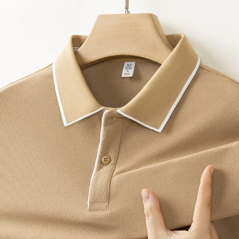Derek Casual Knit Polo Shirt