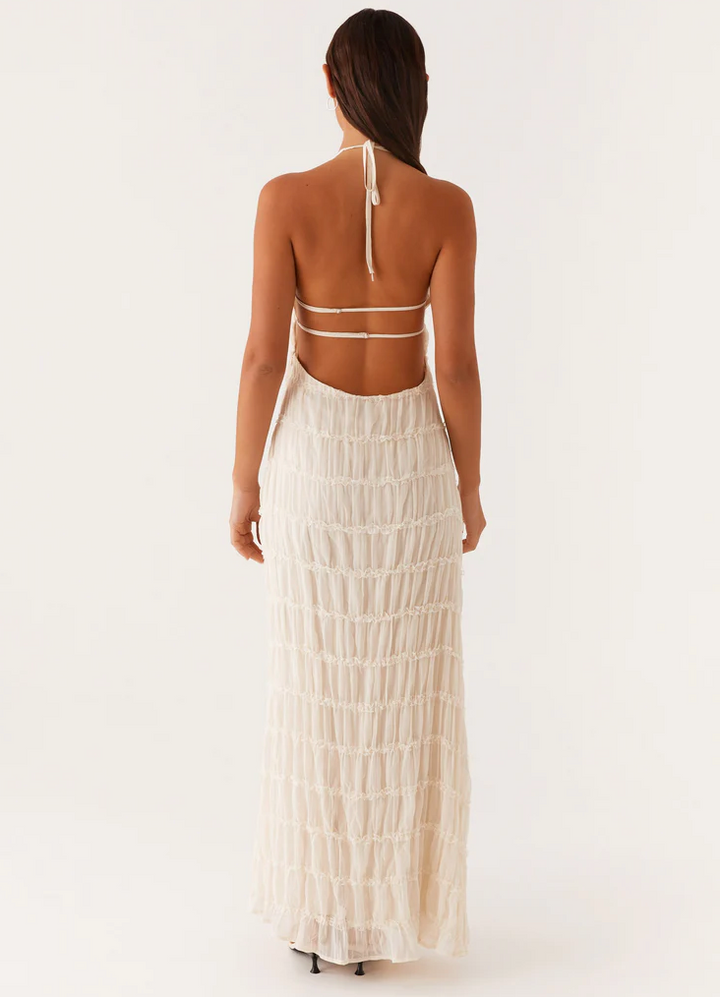 Jolene™ | Chic Halter Maxi Dress