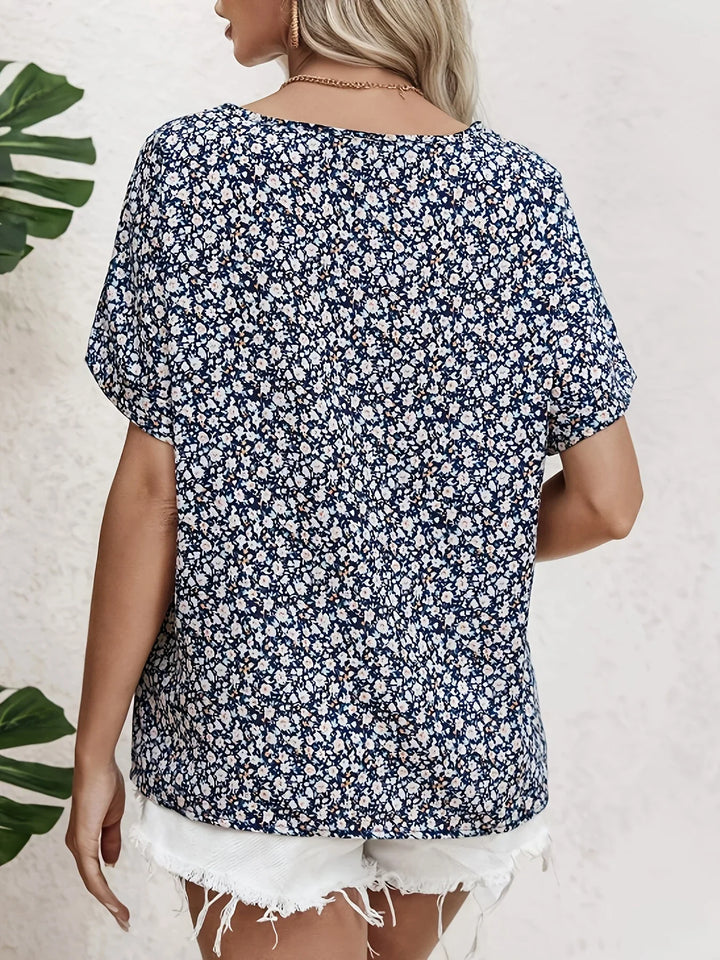 Carrie™ | Elegant Floral Pattern Blouse