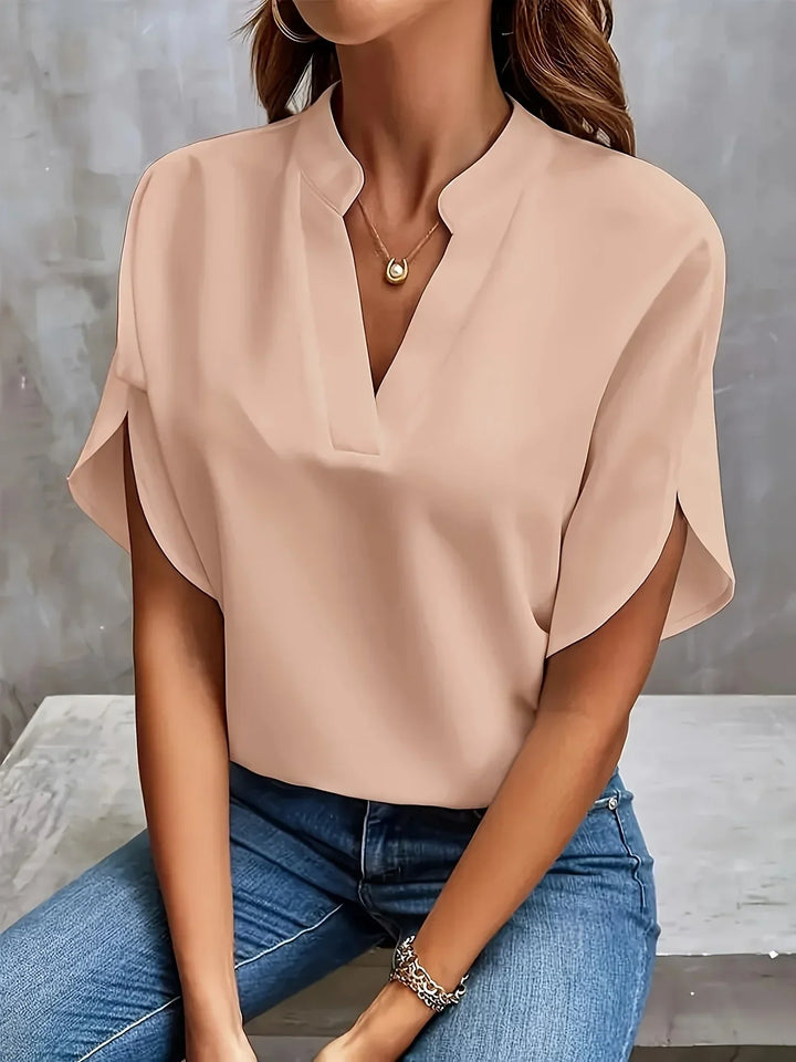Thalia™ | Elegant Tailored Blouse