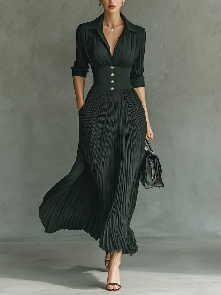 Erica™ | Stylish Tailored Waist Dress