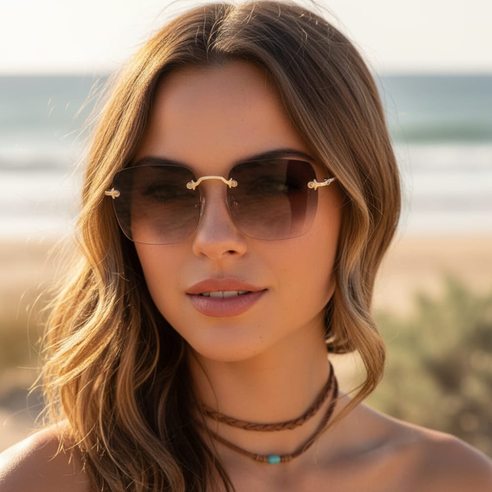 Fashion Oversized Square Sunglasses