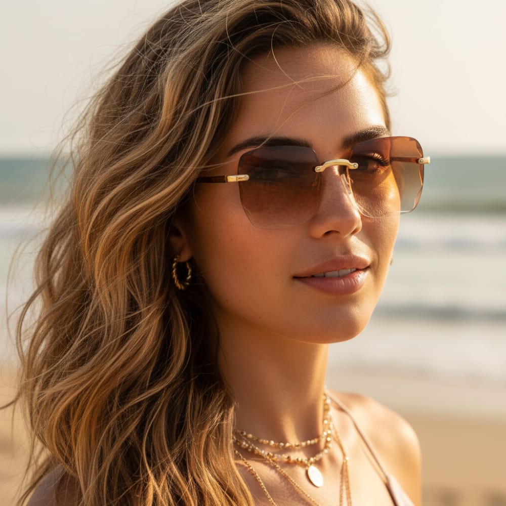 Fashion Oversized Square Sunglasses
