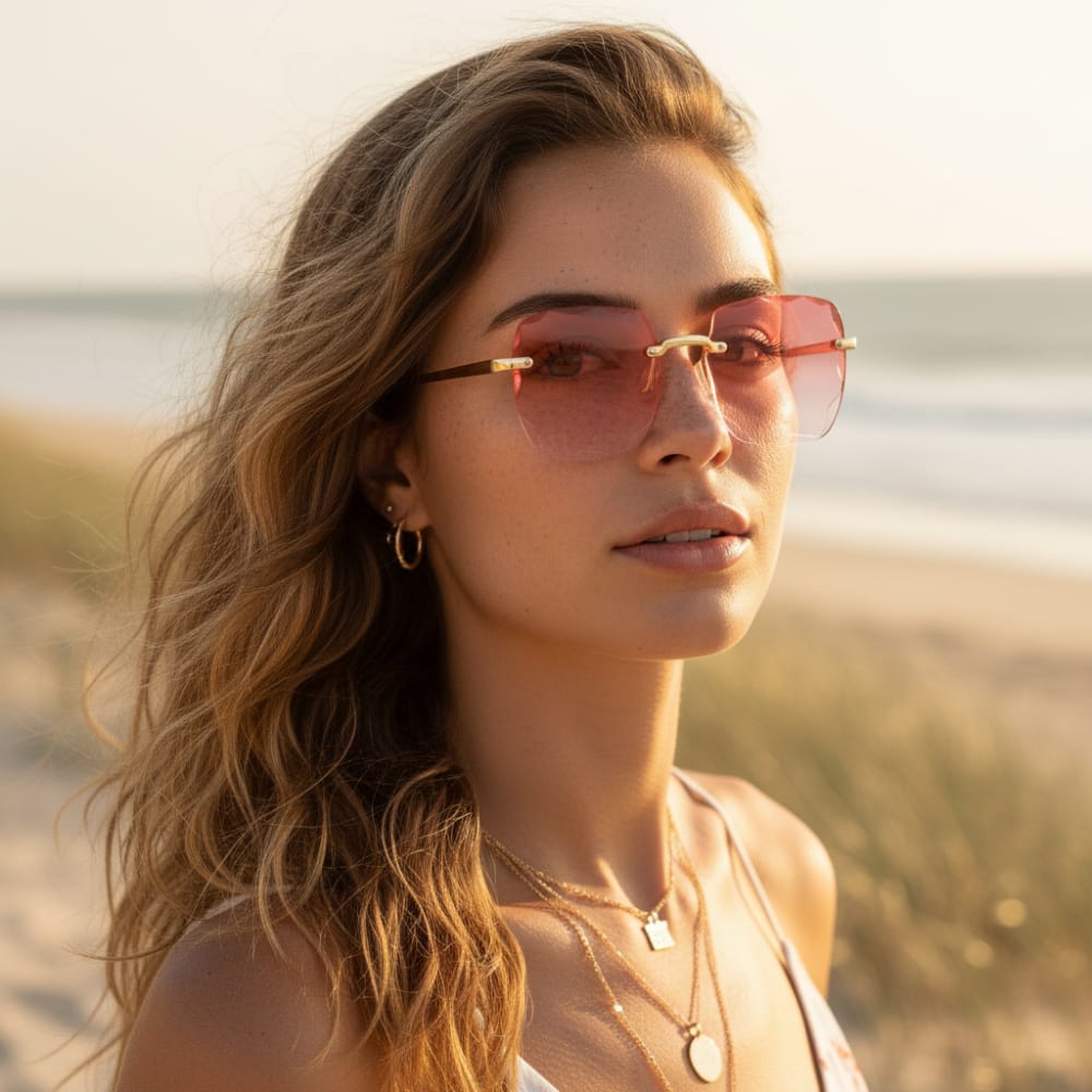 Fashion Oversized Square Sunglasses