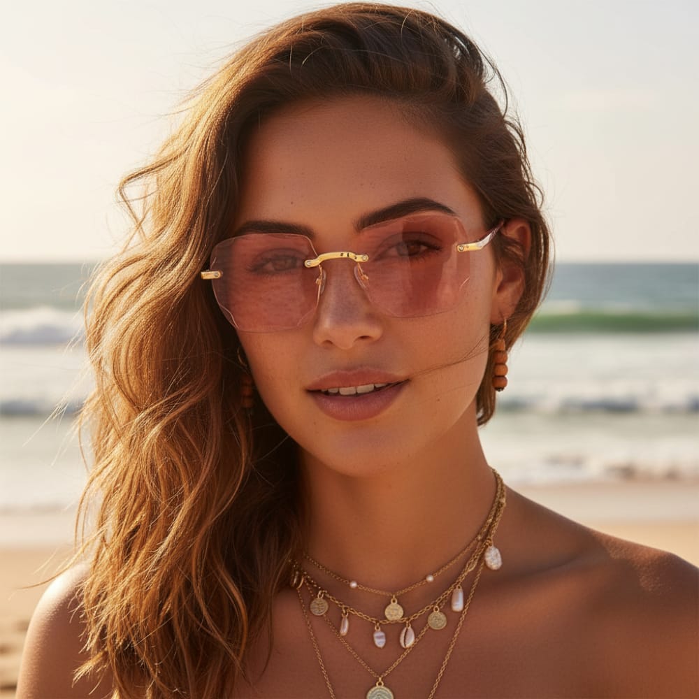 Fashion Oversized Square Sunglasses
