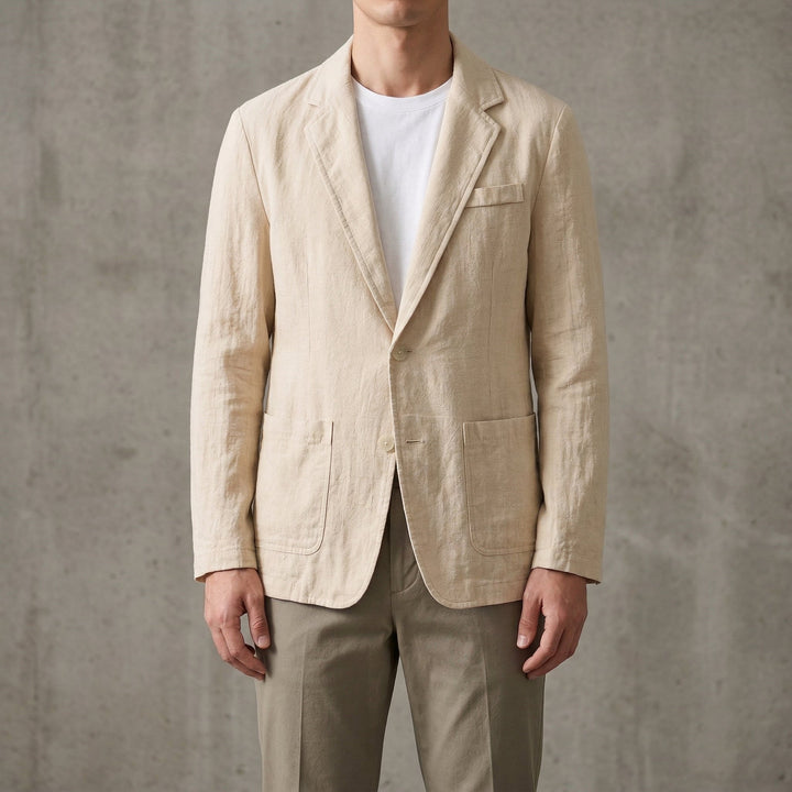 Harlow Men's Linen Blazer