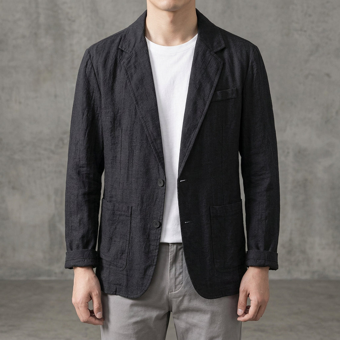 Harlow Men's Linen Blazer
