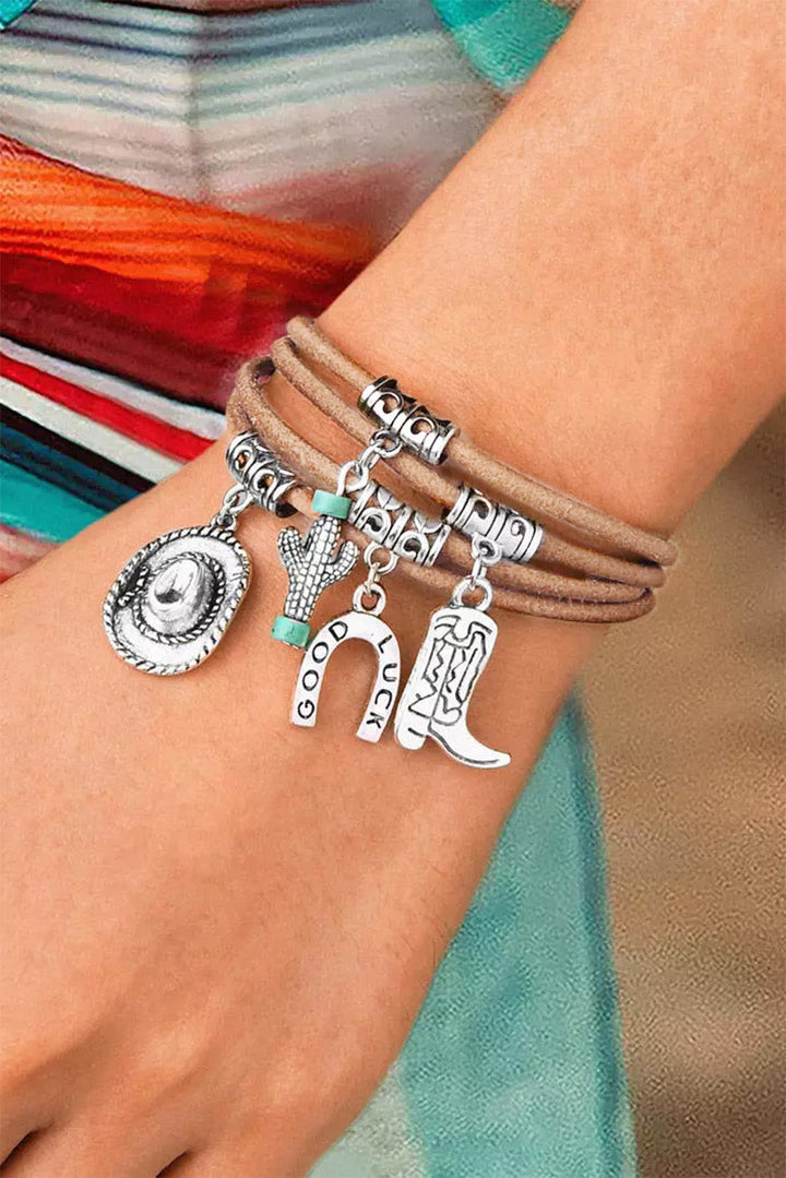 Sereno™ | Multi-Layered Good Luck Cactus Bracelet