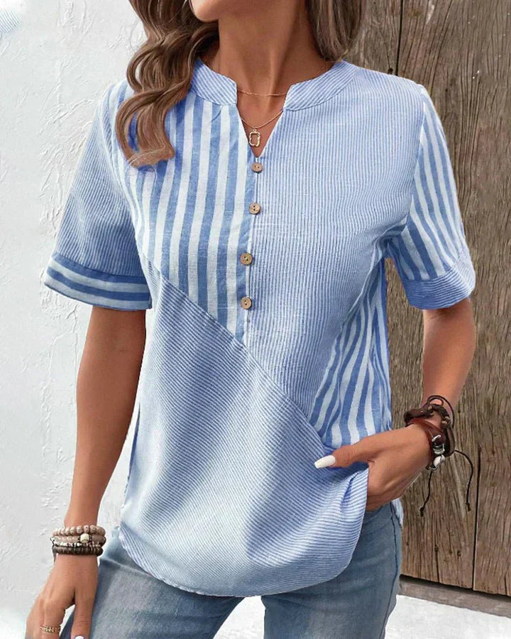 Monroe™ | Cozy Striped Top