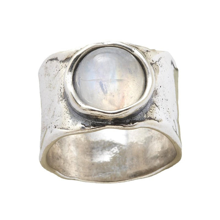 Lunara™ Silver Moonstone Ring