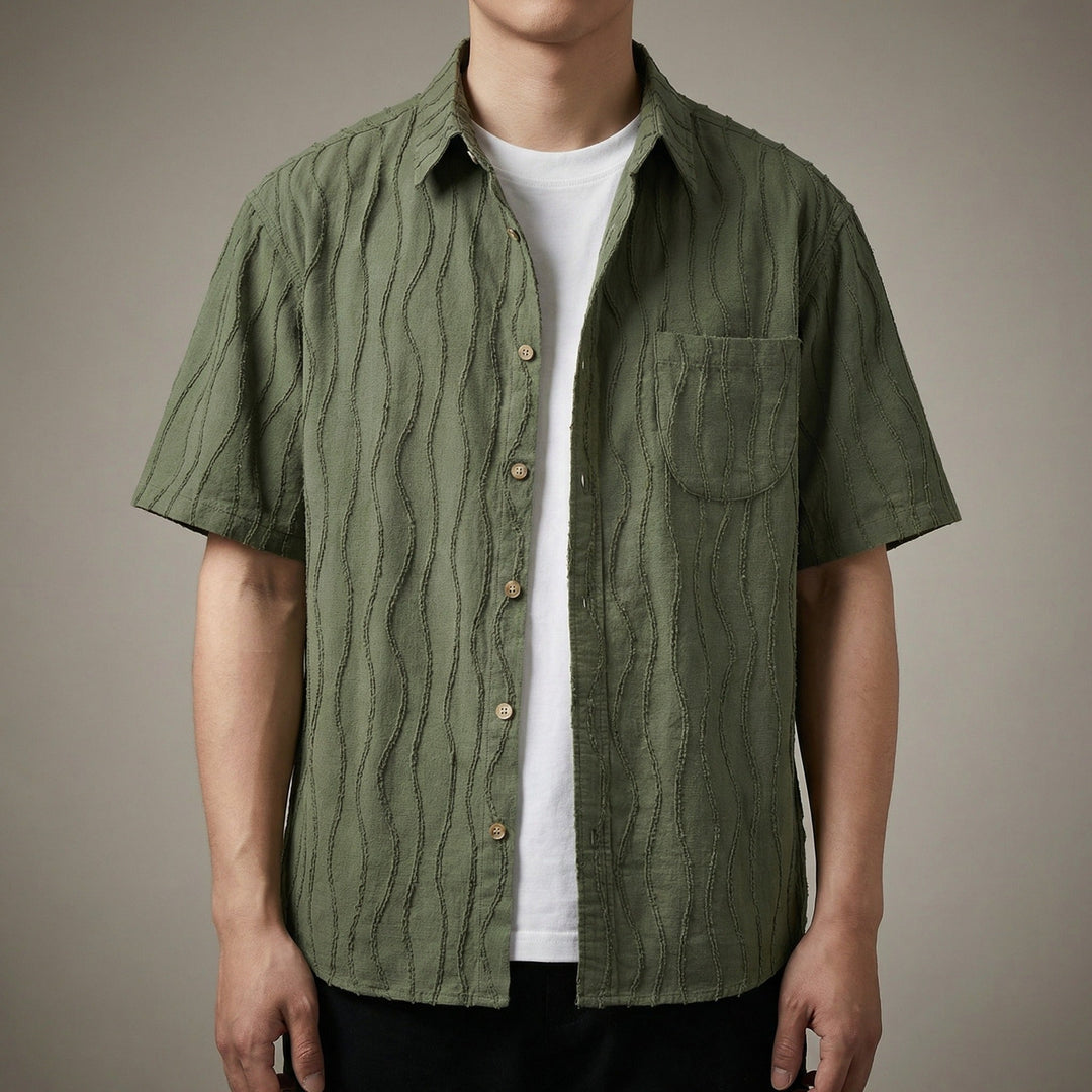 Miles Minimalist Wave Shirt