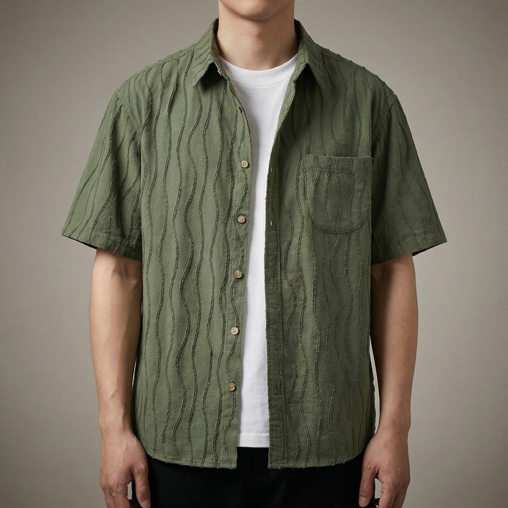 Miles Minimalist Wave Shirt