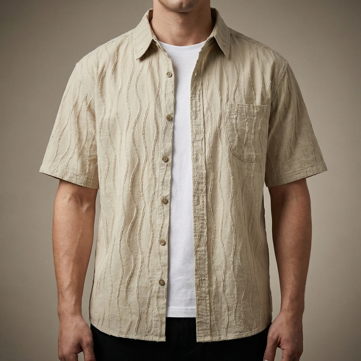 Miles Minimalist Wave Shirt