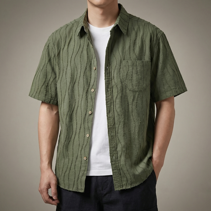 Miles Minimalist Wave Shirt