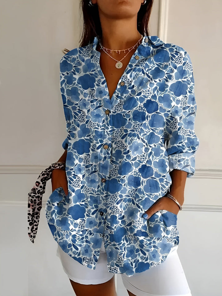 Avril™ | Stylish Blouse Featuring Playful Prints