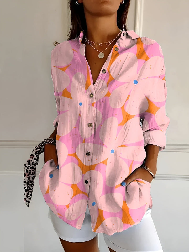 Avril™ | Stylish Blouse Featuring Playful Prints